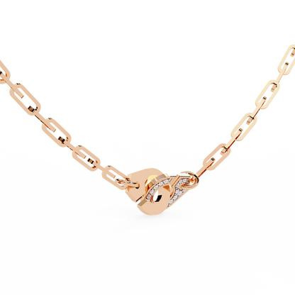 Luxe Link Clasp Necklace