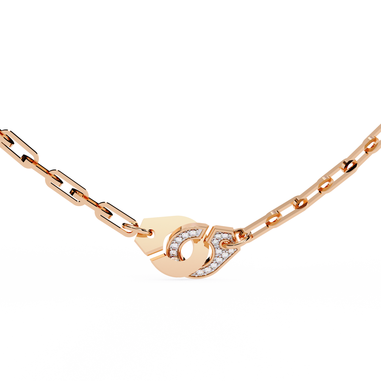 Luxe Link Clasp Necklace