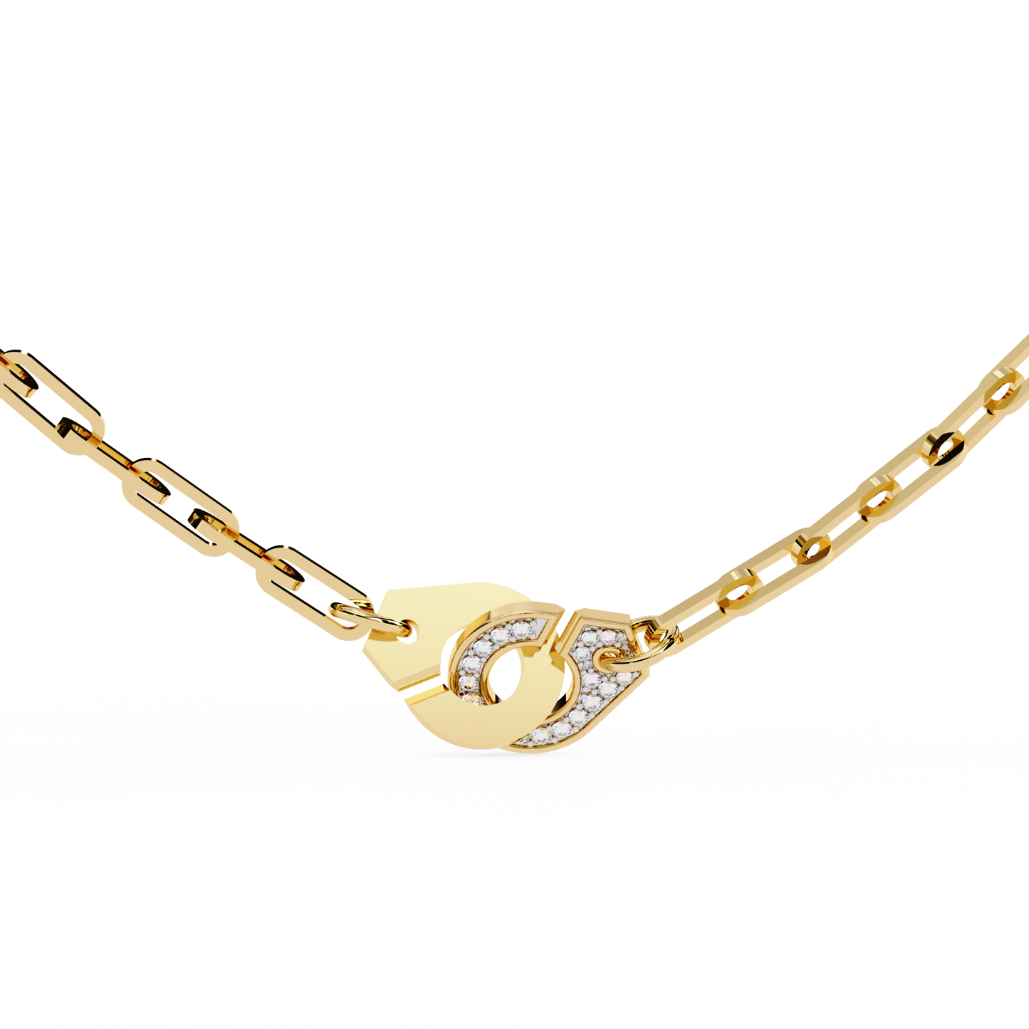Luxe Link Clasp Necklace