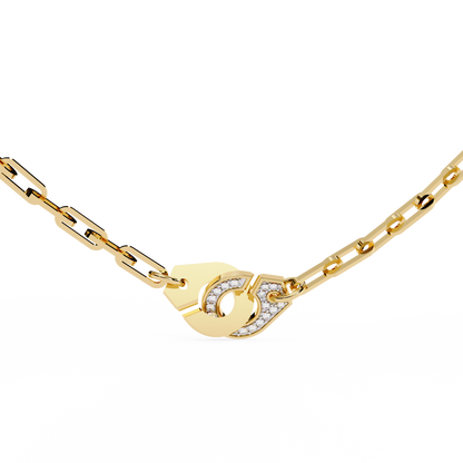 Luxe Link Clasp Necklace