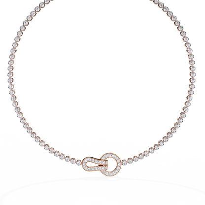 Zeromakin Aurelia Link Necklace