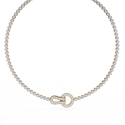 Zeromakin Aurelia Link Necklace