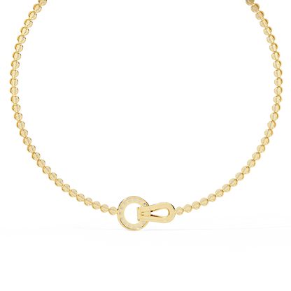 Zeromakin Aurelia Link Necklace