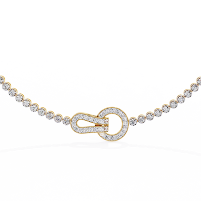 Zeromakin Aurelia Link Necklace