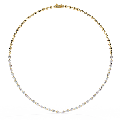 Luna Link Minimal Necklace