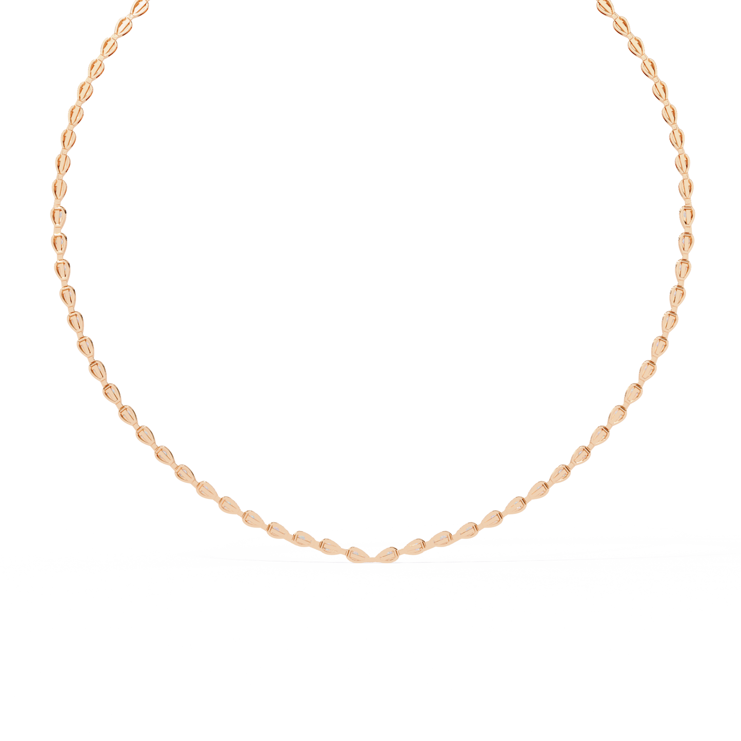 Luna Link Minimal Necklace