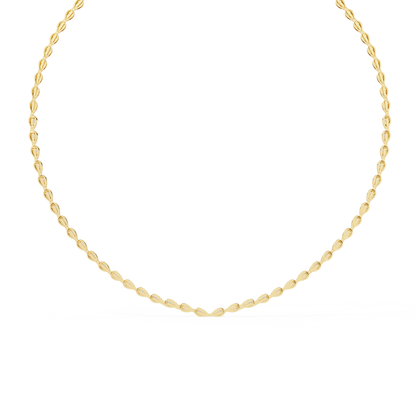 Luna Link Minimal Necklace