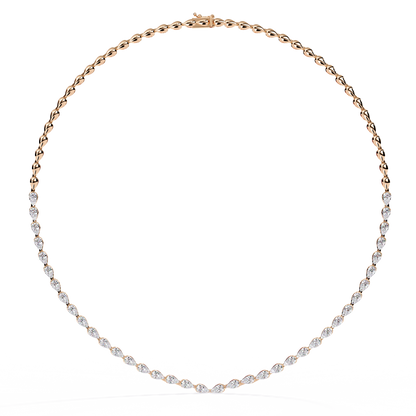 Luna Link Minimal Necklace
