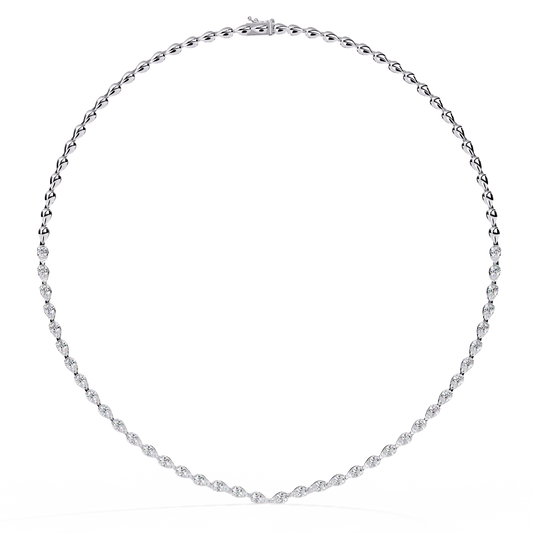 Luna Link Minimal Necklace