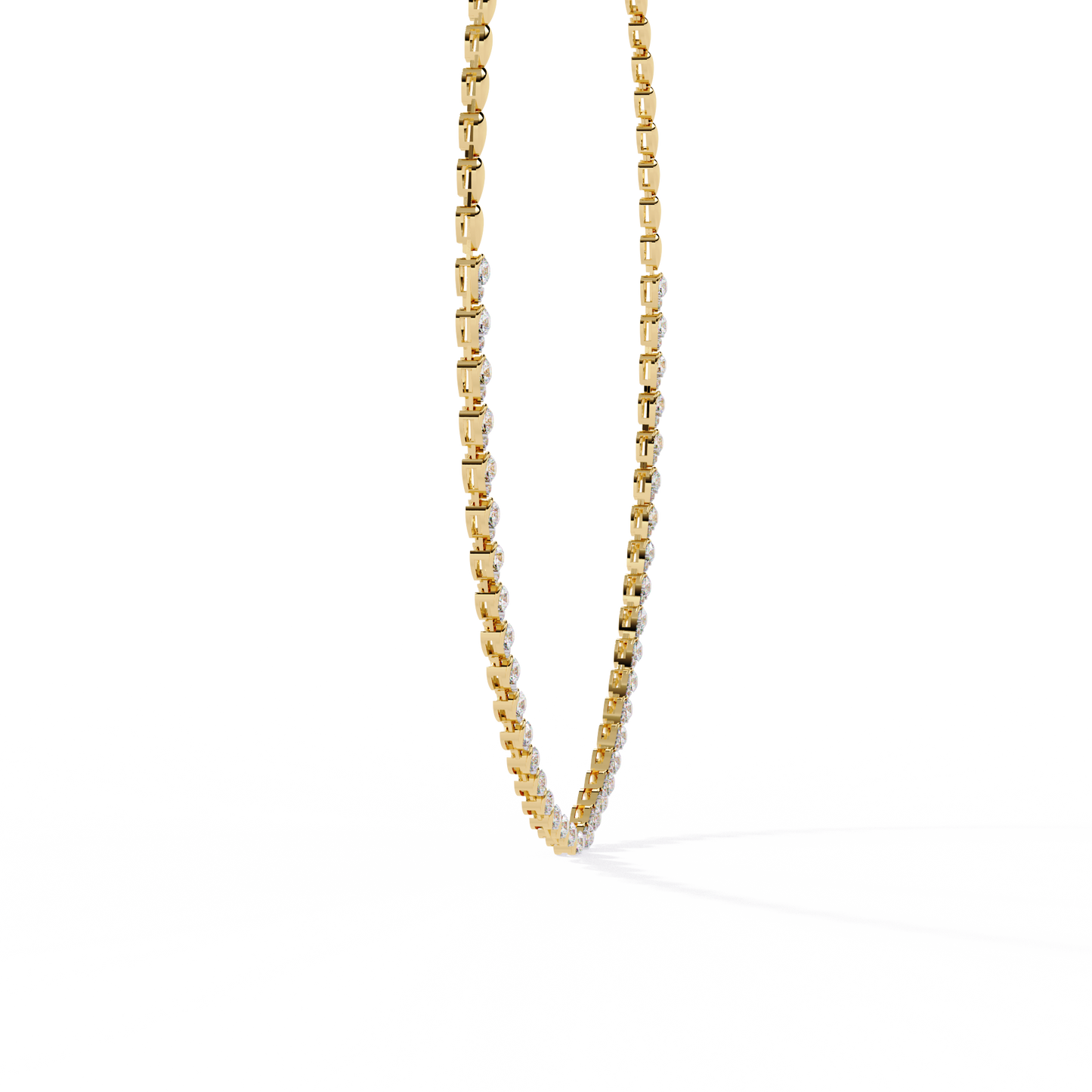 Luna Link Minimal Necklace