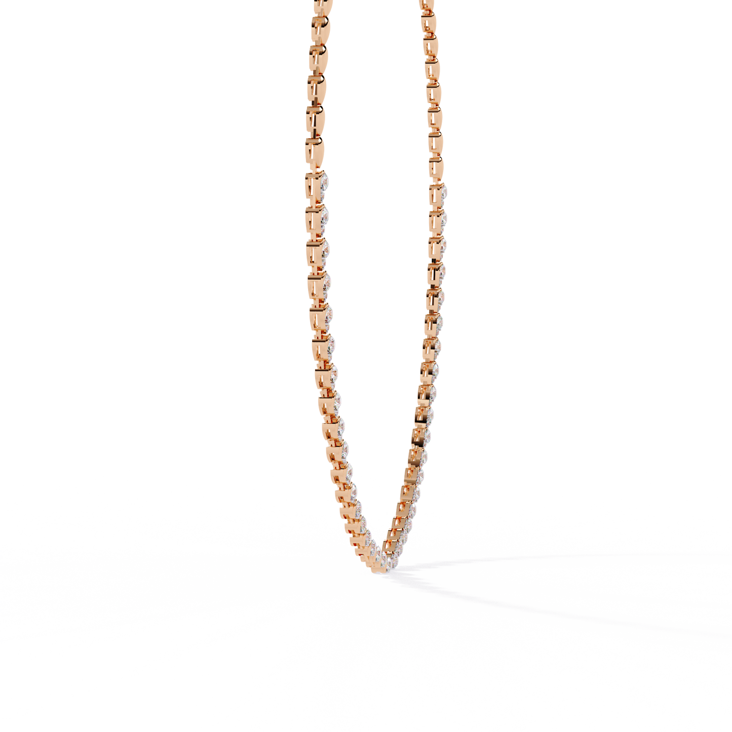 Luna Link Minimal Necklace
