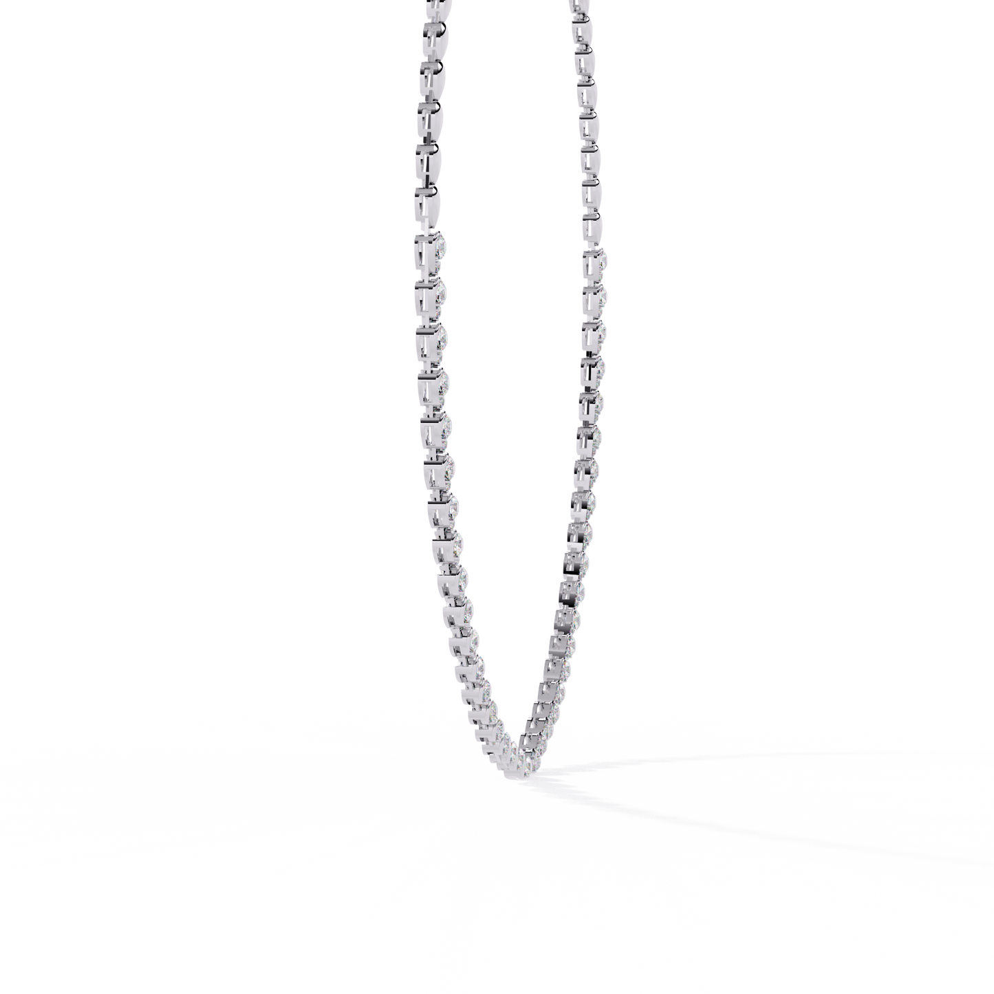 Luna Link Minimal Necklace