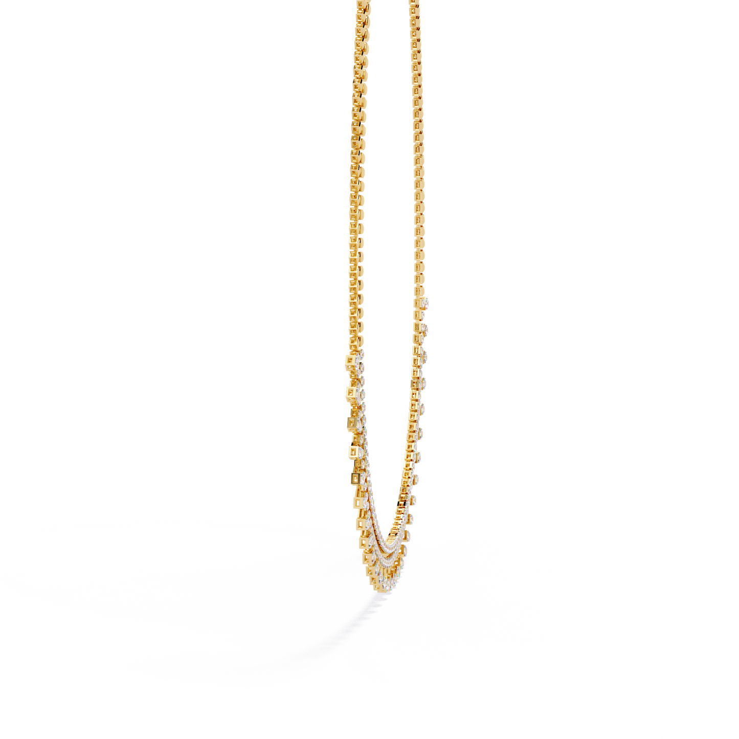 Starlace Cascade Necklace