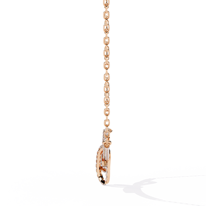 Seraphina Knot Diamond Necklace