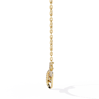 Seraphina Knot Diamond Necklace