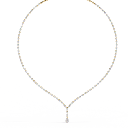 Luna Drop Solitaire Necklace