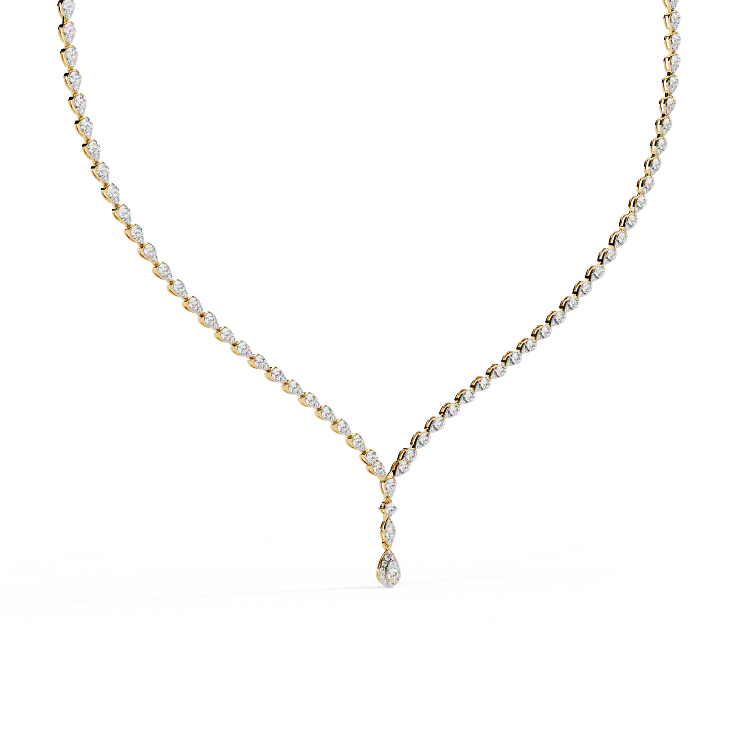 Luna Drop Solitaire Necklace