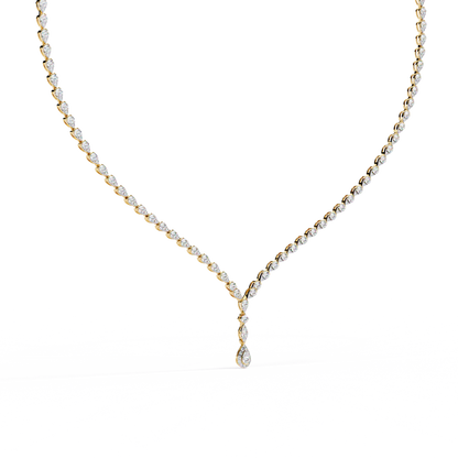 Luna Drop Solitaire Necklace