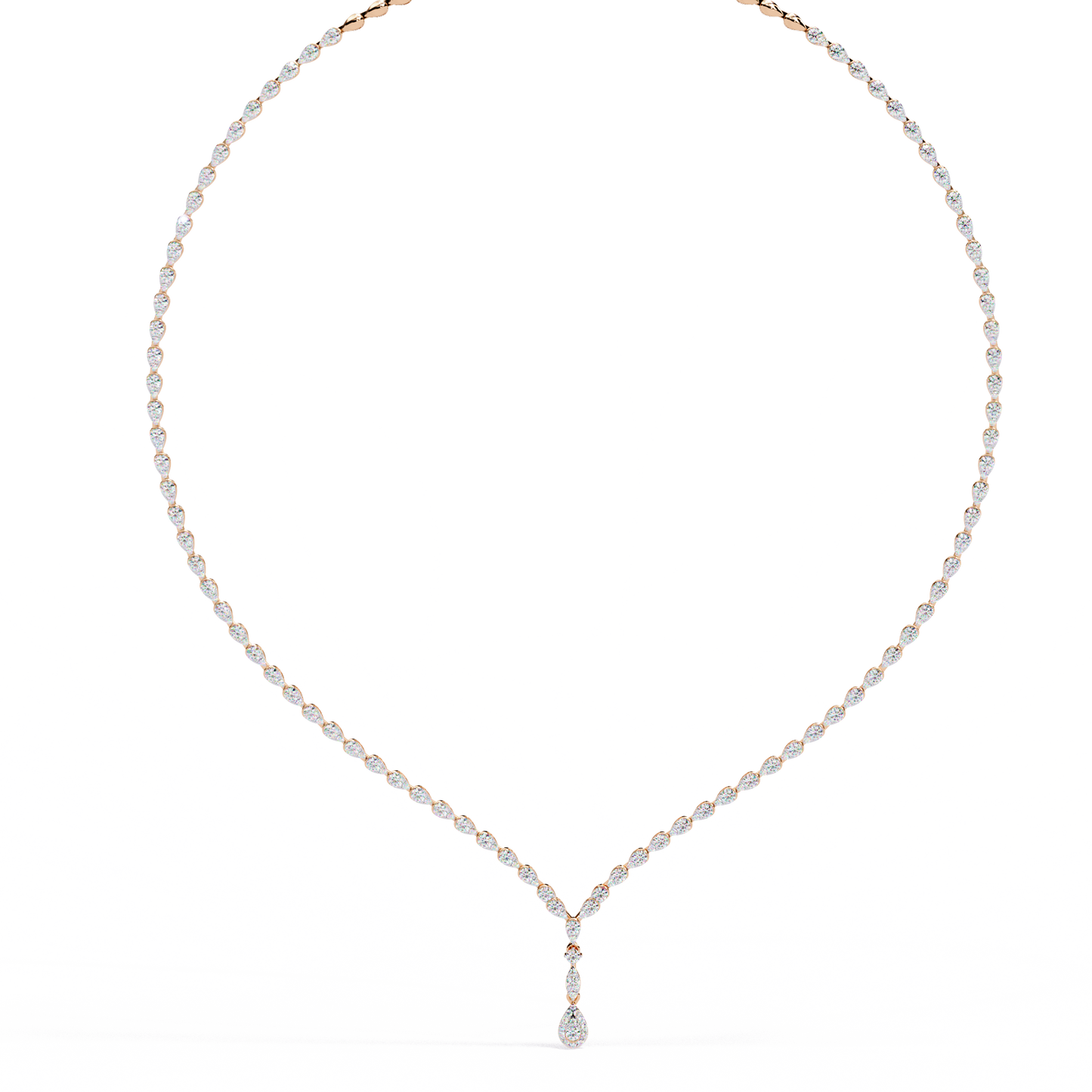 Luna Drop Solitaire Necklace