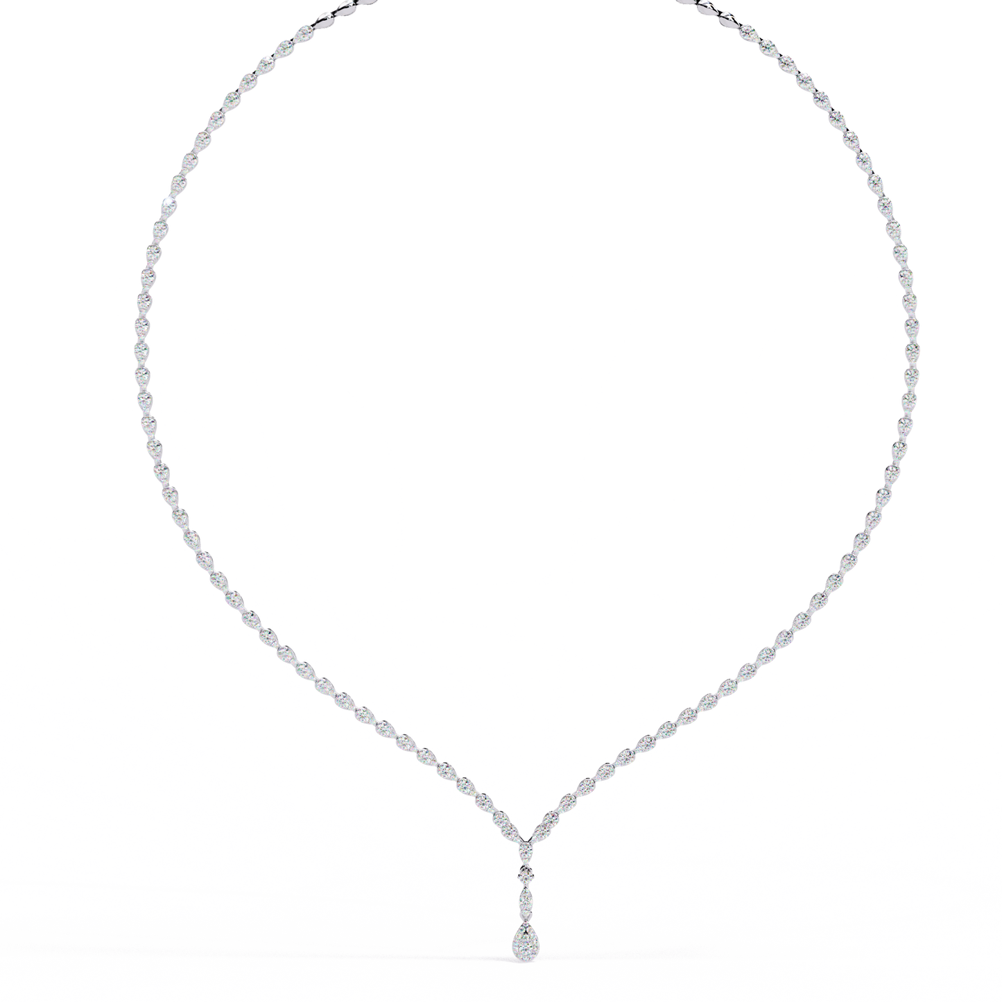 Luna Drop Solitaire Necklace