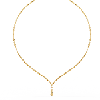 Luna Drop Solitaire Necklace