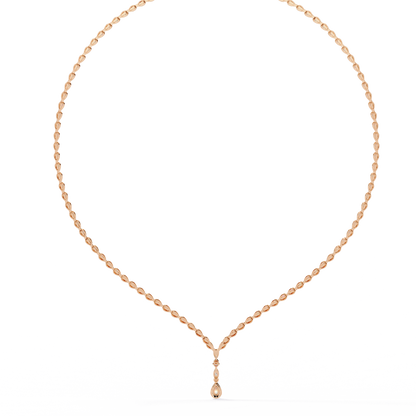 Luna Drop Solitaire Necklace