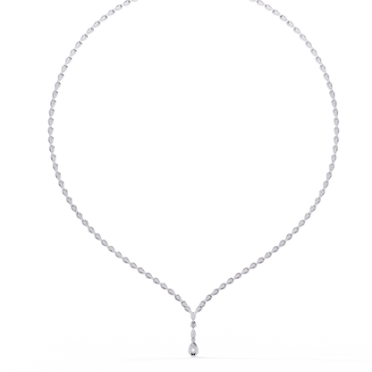 Luna Drop Solitaire Necklace