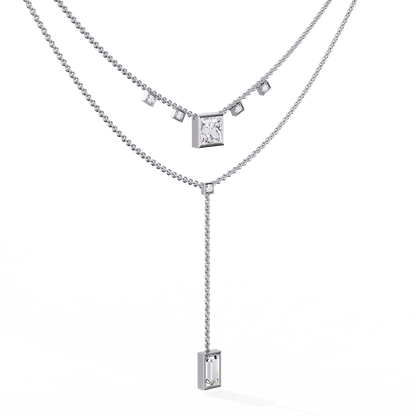 Regal Cascade Layered Necklace