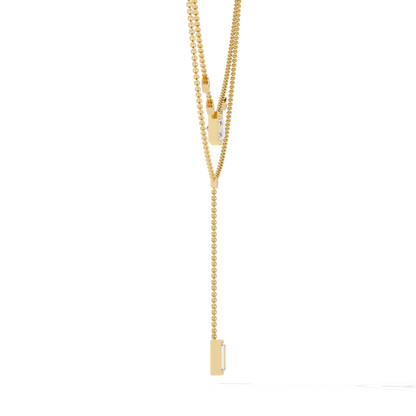 Regal Cascade Layered Necklace