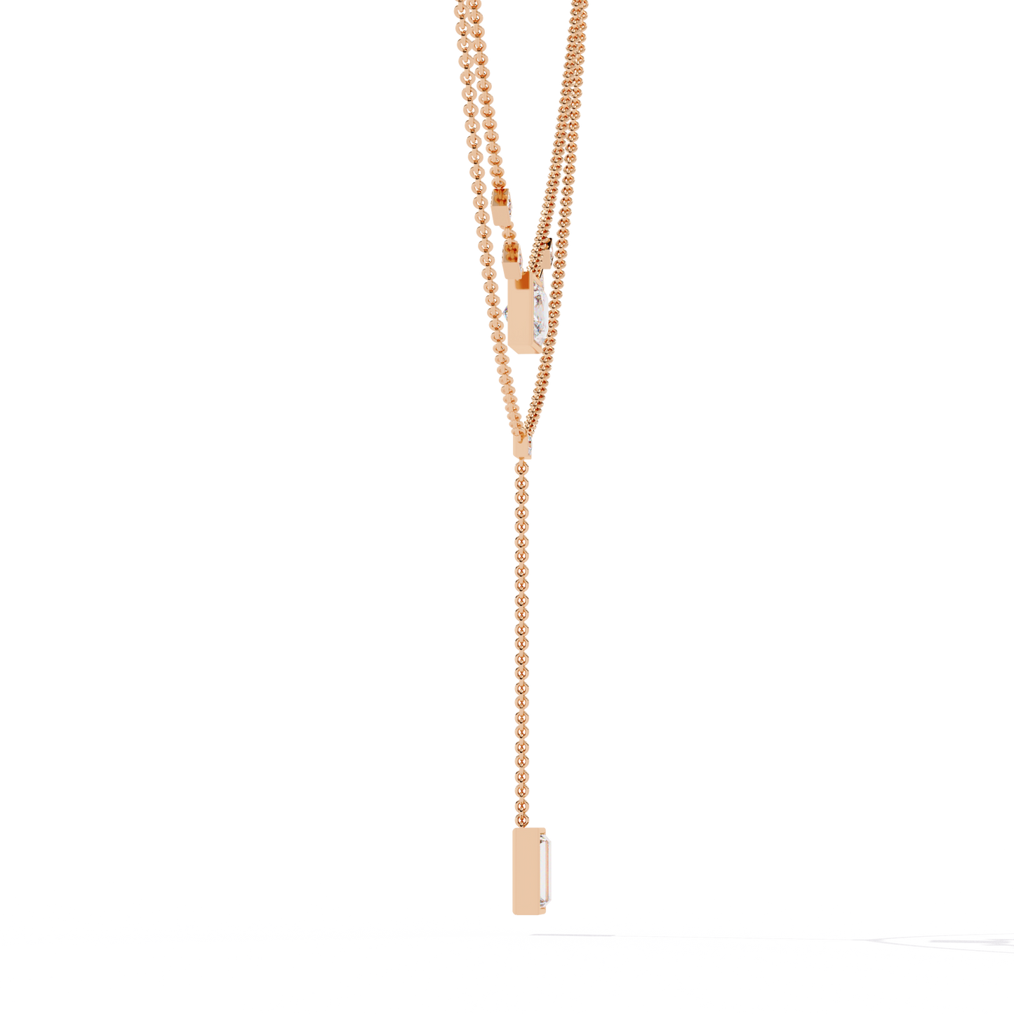 Regal Cascade Layered Necklace