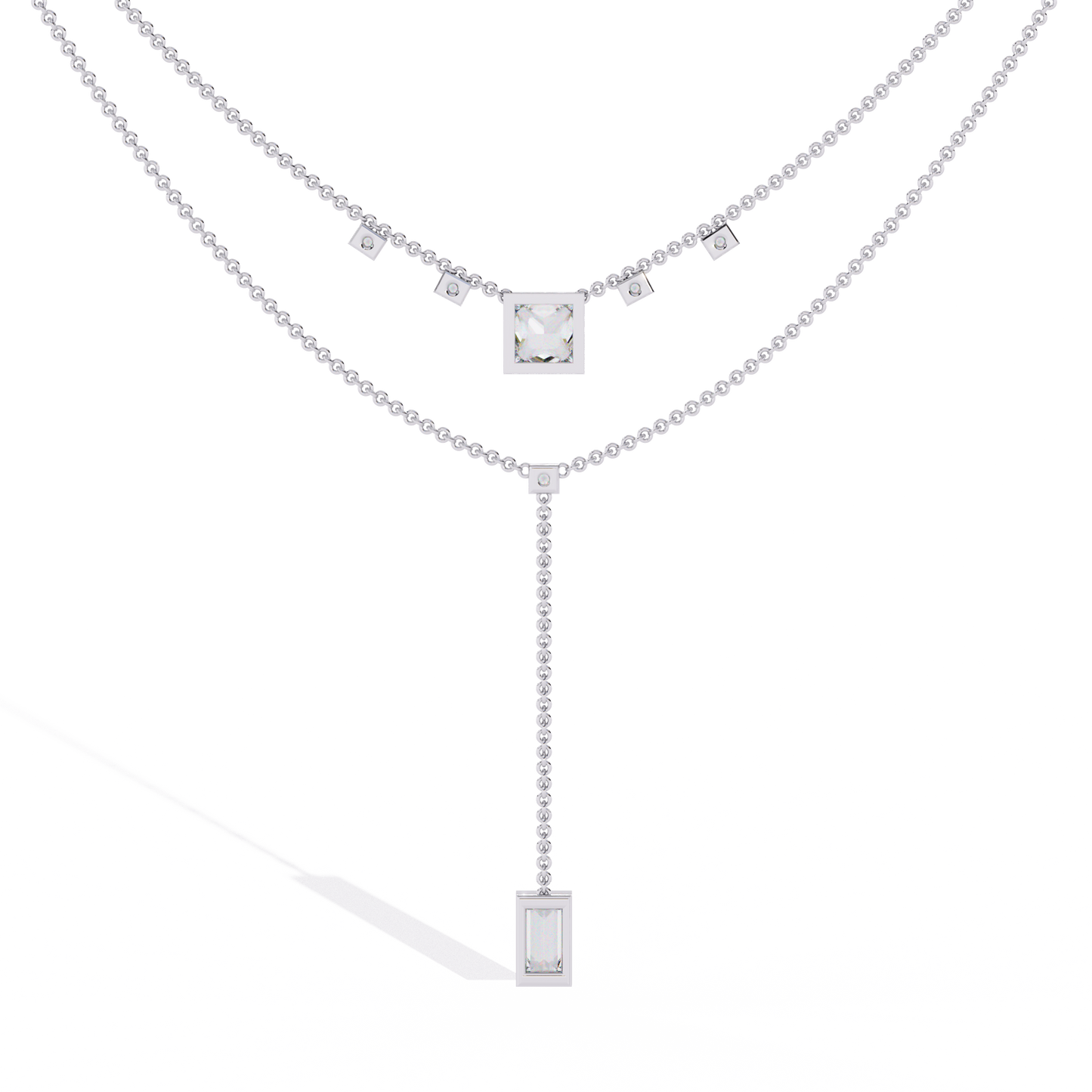 Regal Cascade Layered Necklace
