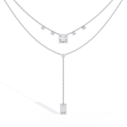 Regal Cascade Layered Necklace