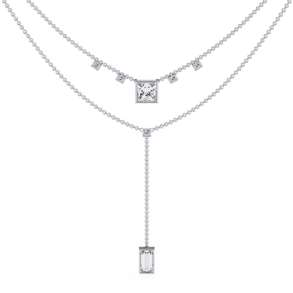 Regal Cascade Layered Necklace