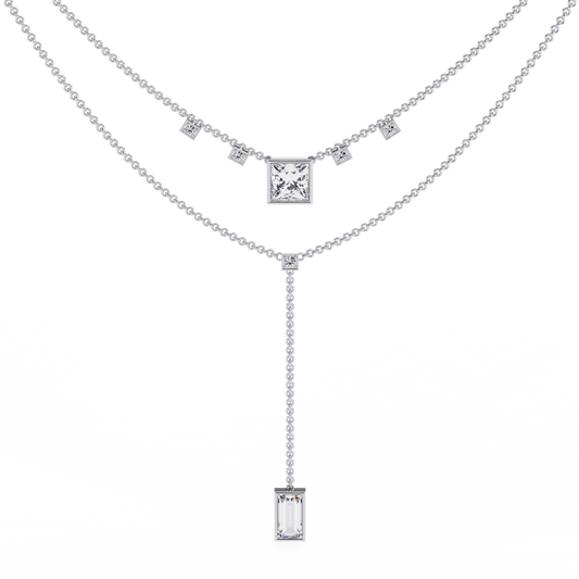 Regal Cascade Layered Necklace