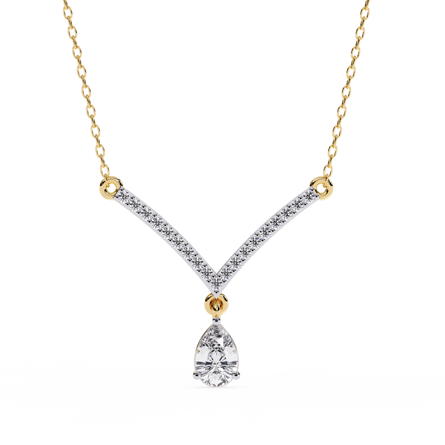 Aurelia V-Drop Statement Necklace