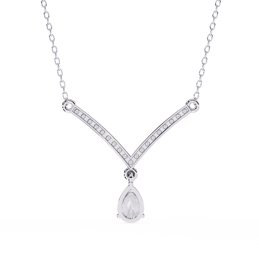 Aurelia V-Drop Statement Necklace