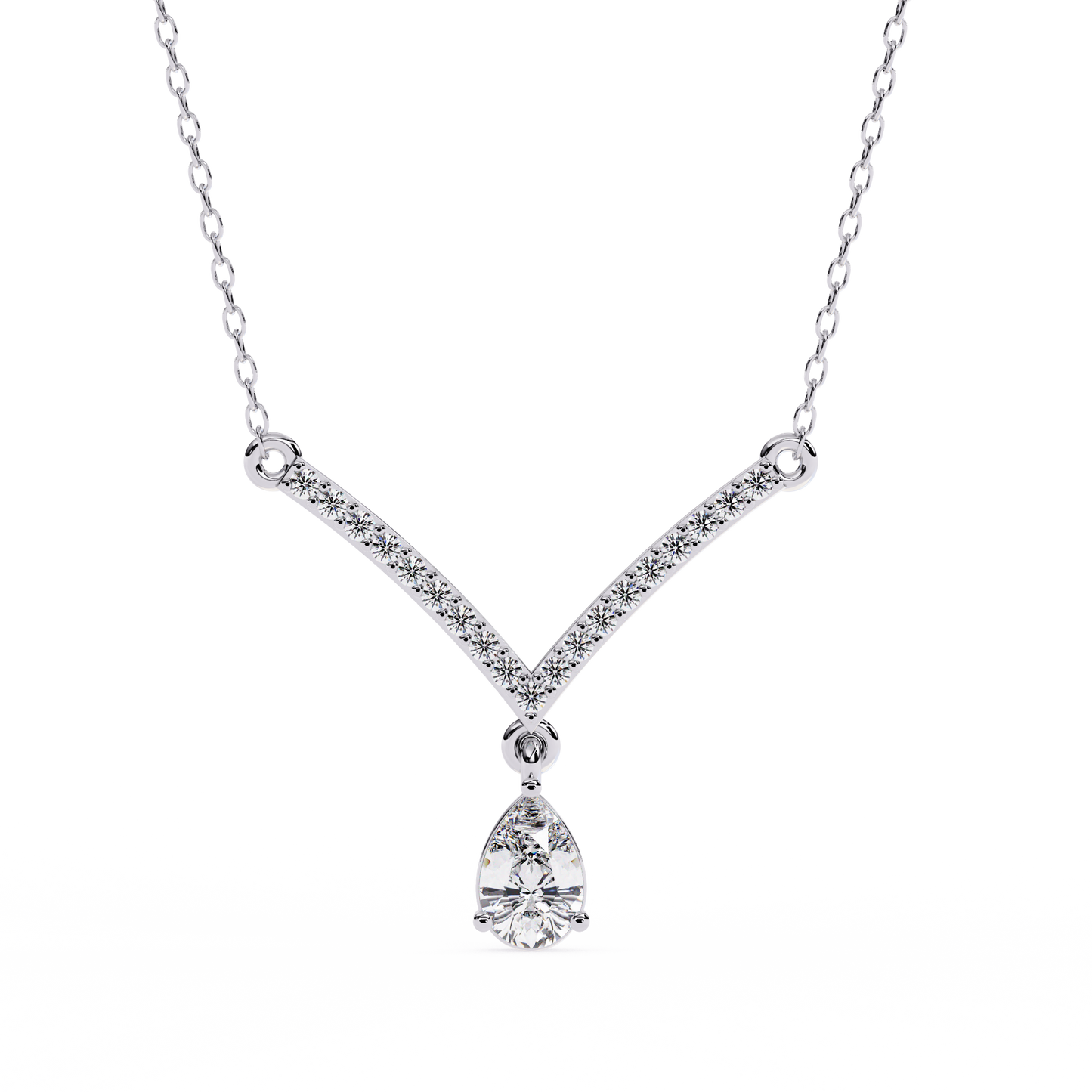 Aurelia V-Drop Statement Necklace