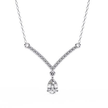 Aurelia V-Drop Statement Necklace