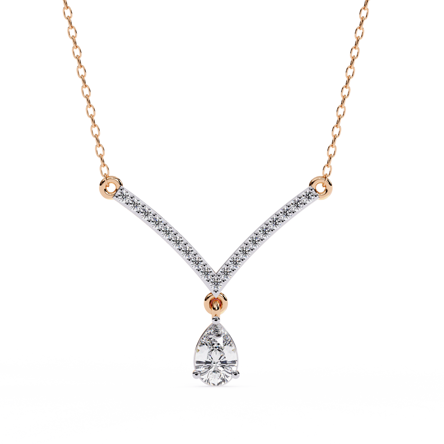 Aurelia V-Drop Statement Necklace