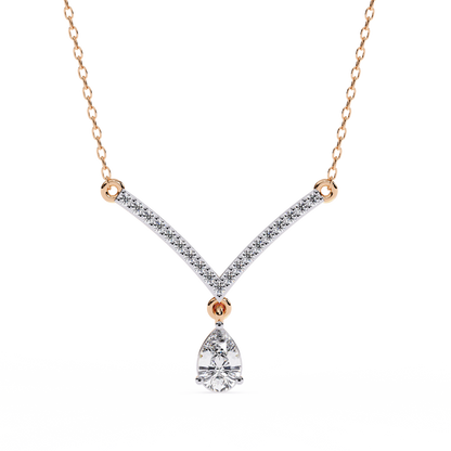 Aurelia V-Drop Statement Necklace