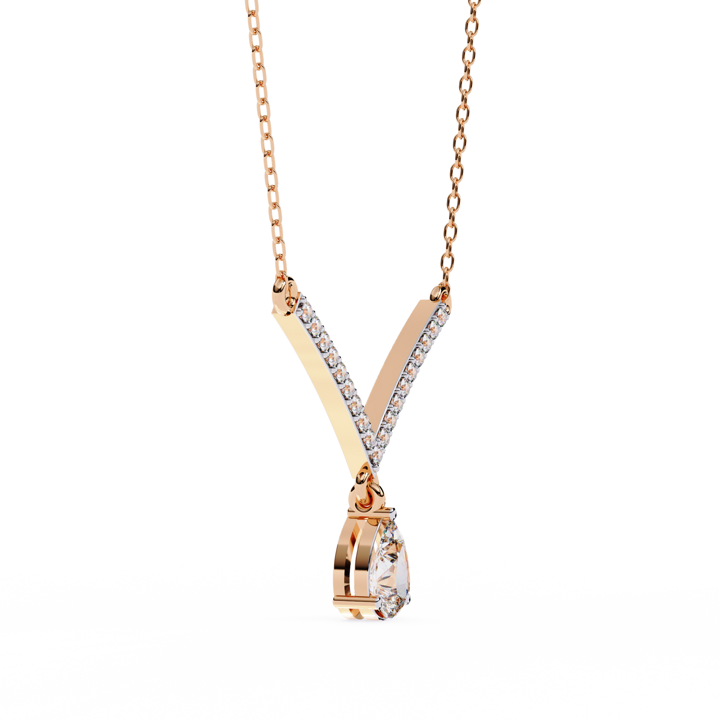 Aurelia V-Drop Statement Necklace