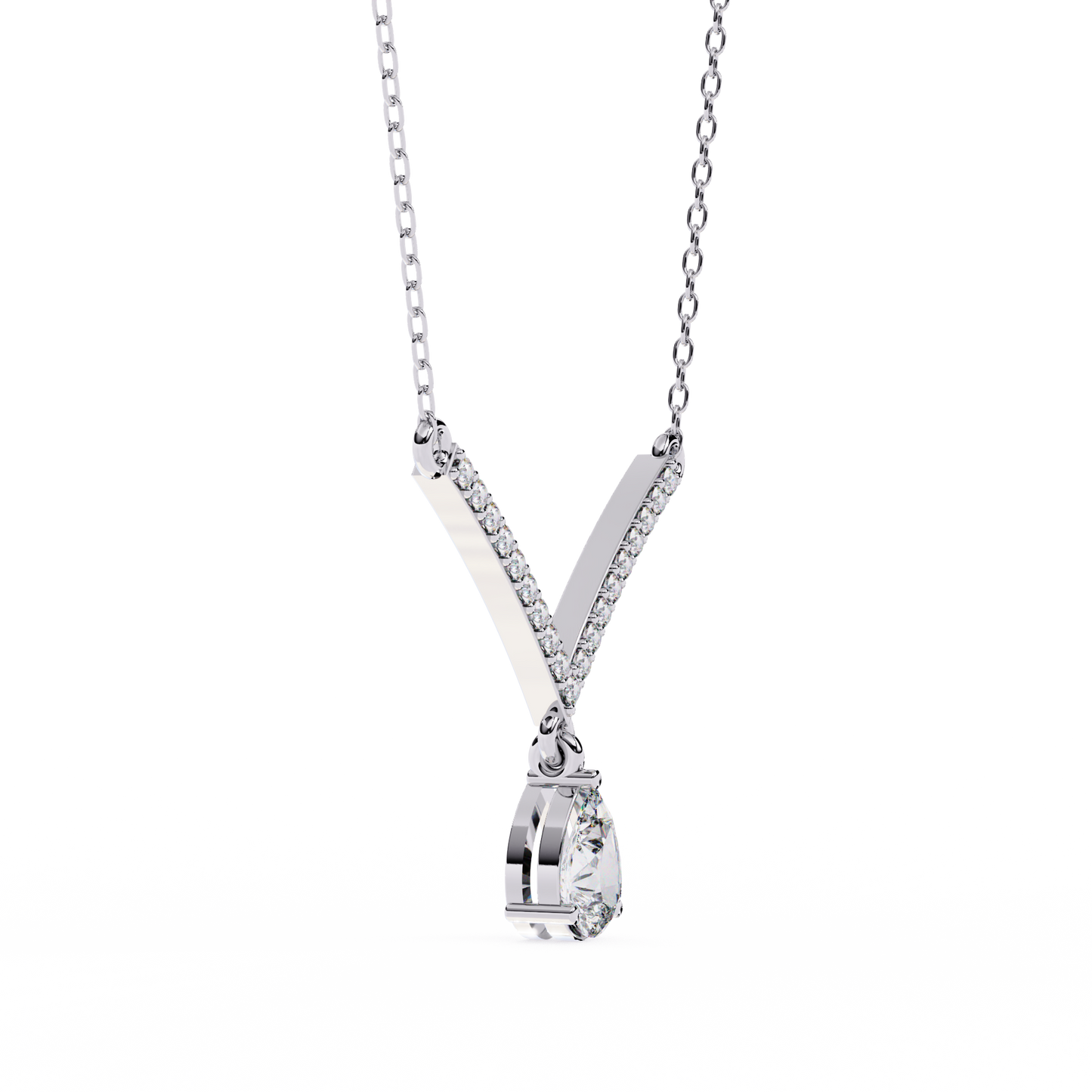 Aurelia V-Drop Statement Necklace