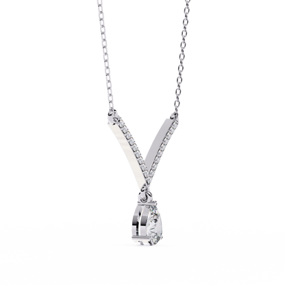 Aurelia V-Drop Statement Necklace
