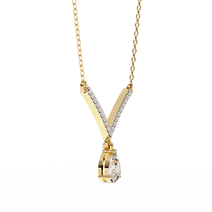 Aurelia V-Drop Statement Necklace