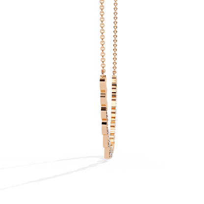Serpentine Spark Curve Necklace