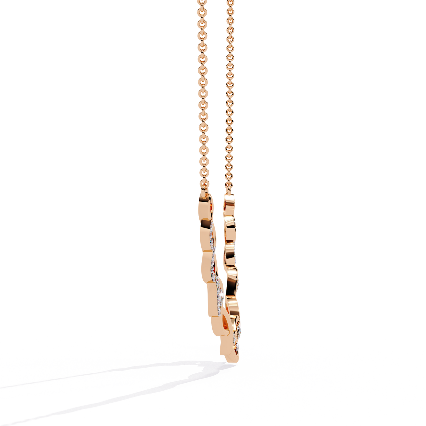 Eterna Twist Link Necklace