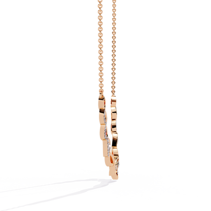 Eterna Twist Link Necklace