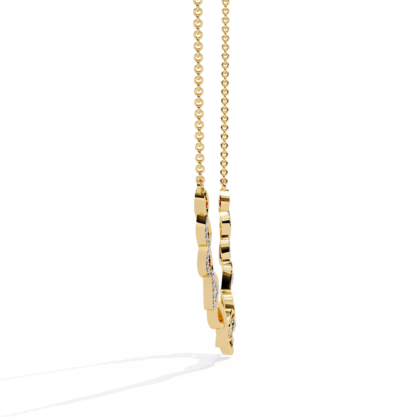 Eterna Twist Link Necklace