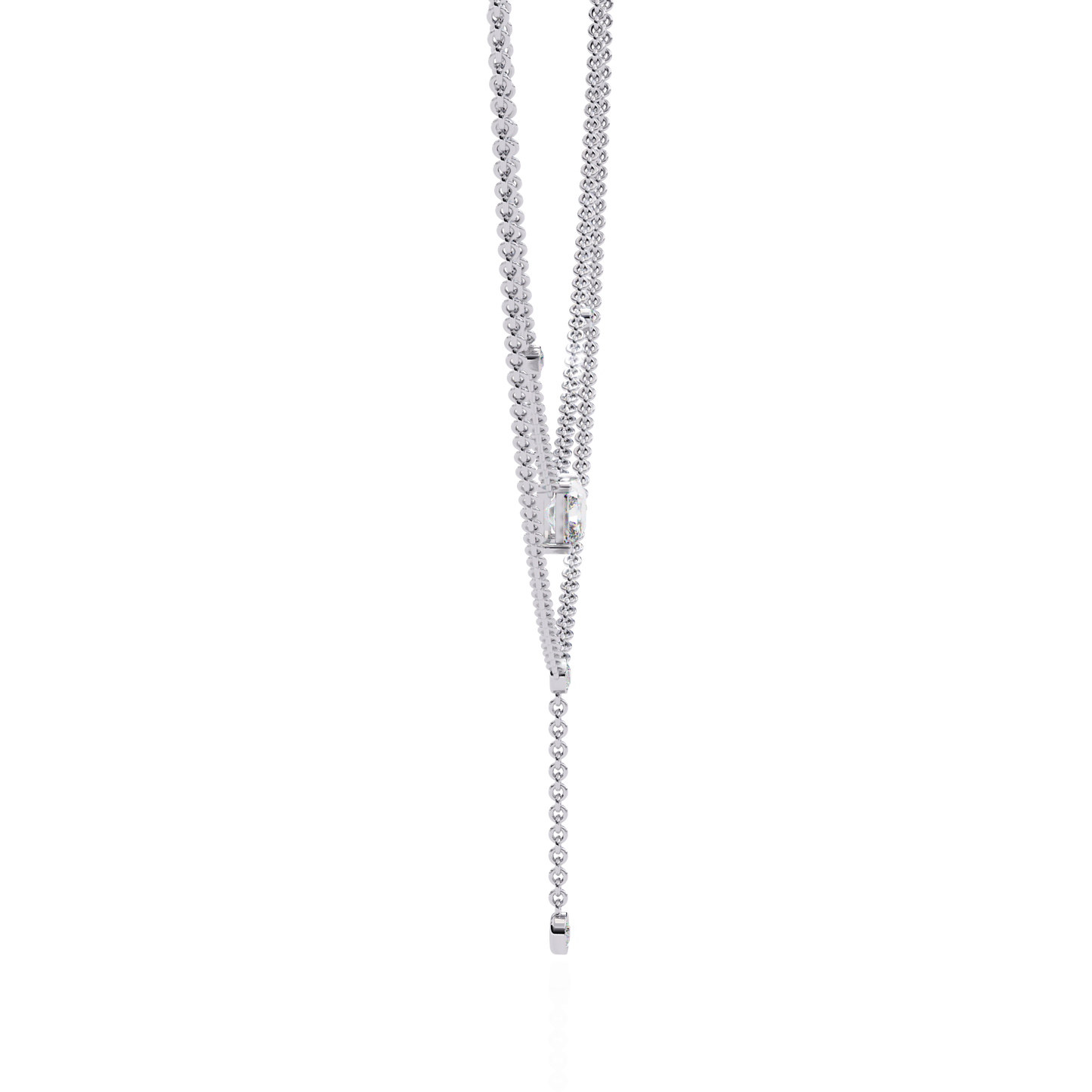 Aria Layered Diamond Necklace