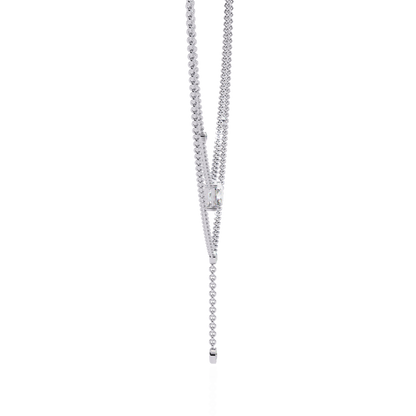 Aria Layered Diamond Necklace